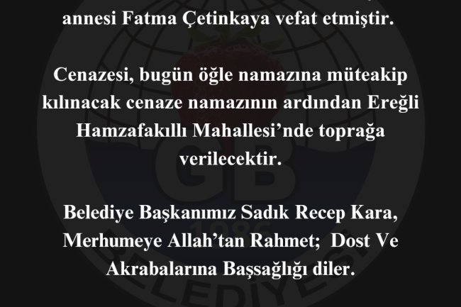 Vefat & Başsağlığı