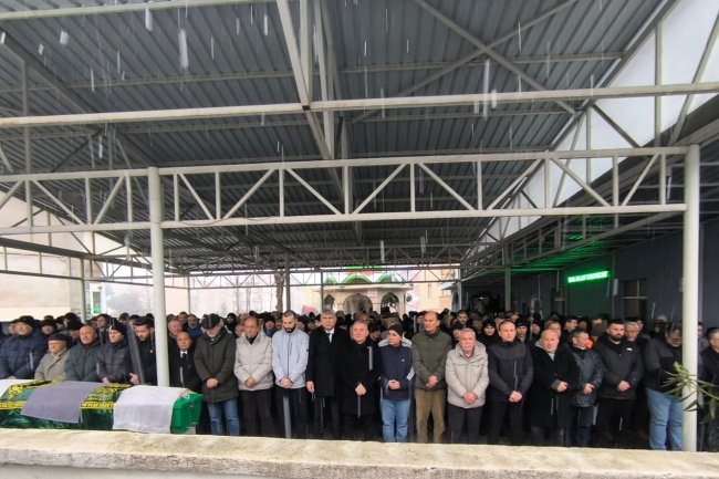 CENAZE MERASİMİNE KATILIM SAĞLADIK...