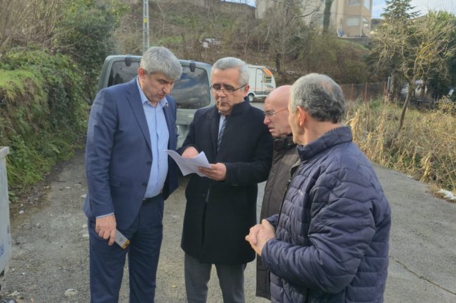 Yeni Mezarlık Alanında Çalışmalarımız Devam ediyor...