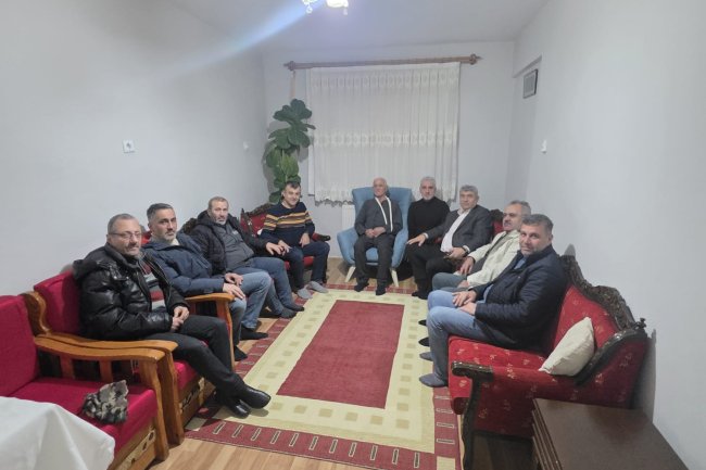 GEÇMİŞ OLSUN ZİYARETİNDE BULUNDUK...