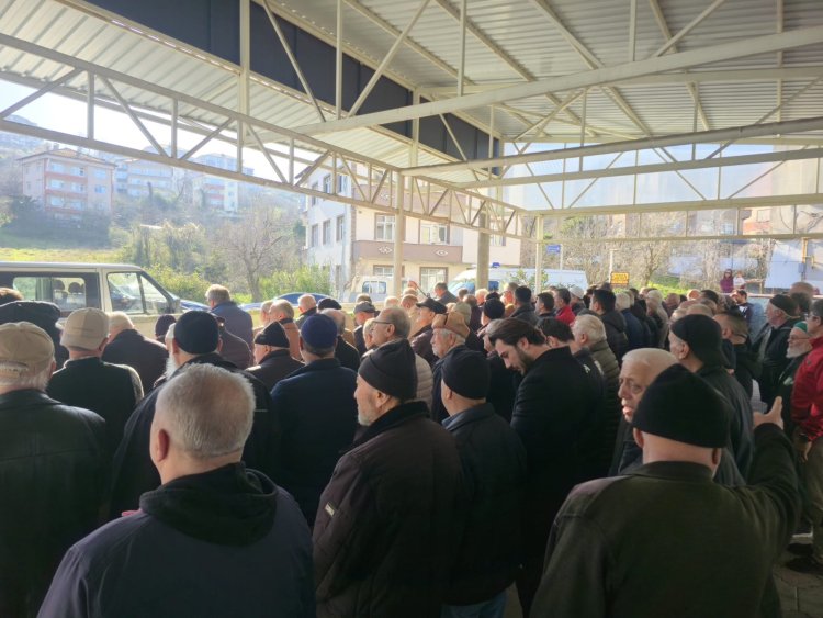 CENAZE MERASİMİNE KATILIM SAĞLADIK...