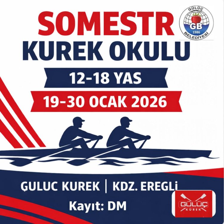 Sömestr Tatili Kürek Okulu Başlıyor! 
