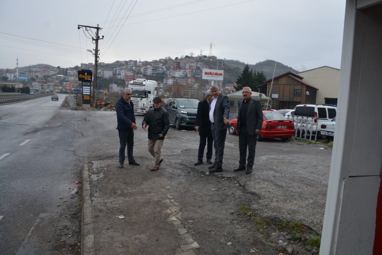BELEDİYE BAŞKANIMIZ SADIK RECEP KARA İNCELEMELERDE BULUNDU...