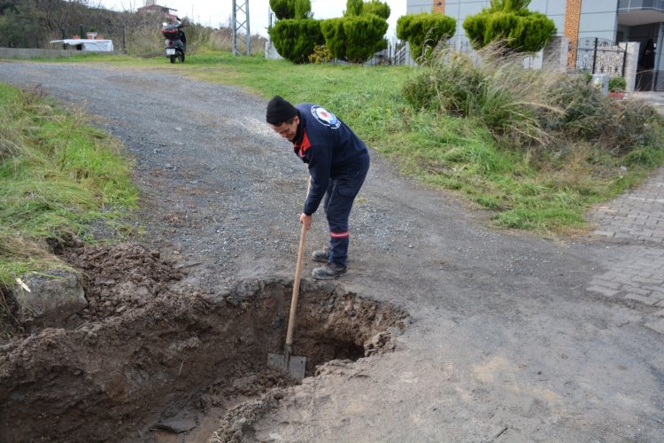 ANLIK OLUŞAN ARİZAYA EKİPLERİMİZ MÜDAHALEDE BULUNDU...