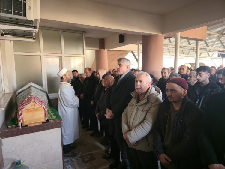 Cenaze Merasimine Katılım Sağladık...