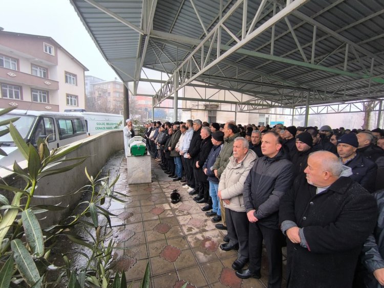 CENAZE MERASİMİNE KATILIM SAĞLADIK...