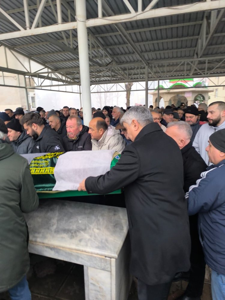 CENAZE MERASİMİNE KATILIM SAĞLADIK...
