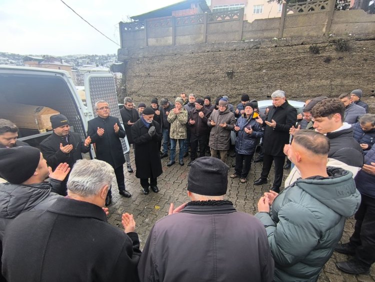 CENAZE MERASİMİNE KATILIM SAĞLADIK...