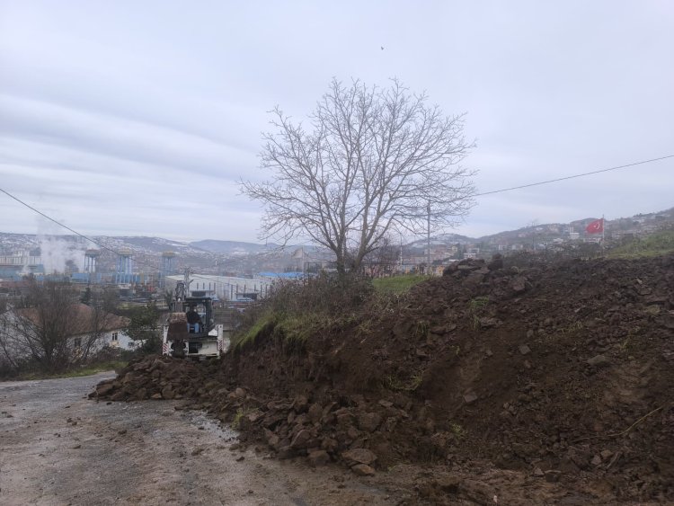 Yeni Mezarlık Alanında Çalışmalarımız Devam ediyor...