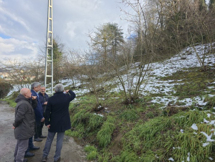 Yeni Mezarlık Alanında Çalışmalarımız Devam ediyor...