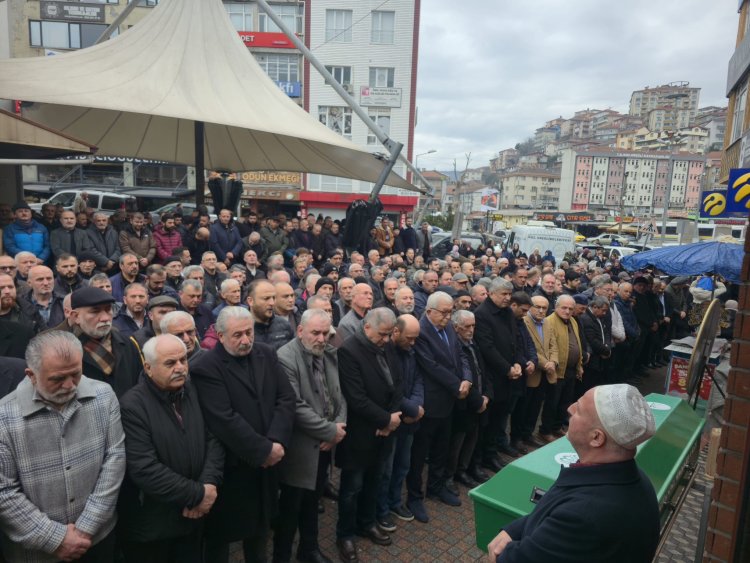 Cenaze Merasimine katılım sağladık...
