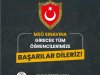 BAŞARILAR DİLİYORUM...