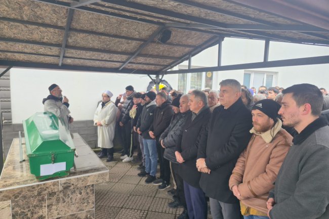 CENAZE MERASİMİNE KATILIM SAĞLADIK...