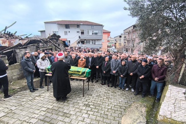 CENAZE TÖRENİNE KATILIM SAĞLADIK...