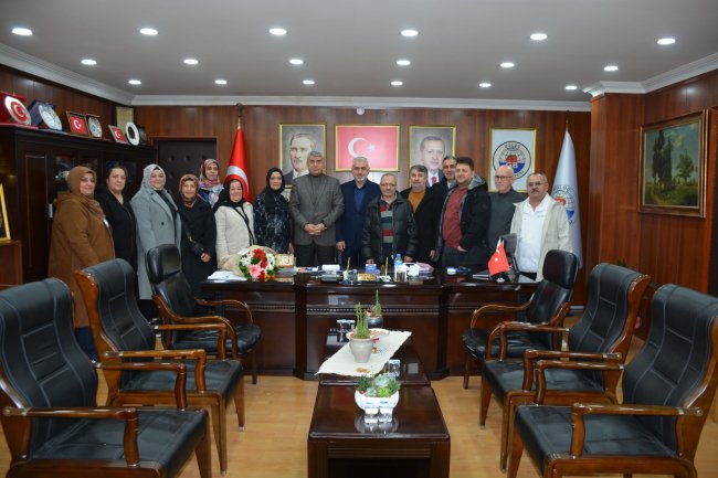 GÖREVE GELİŞİNİN 1. YILI KUTLANDI...