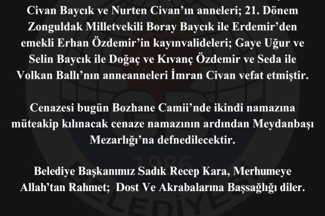 Vefat & Başsağlığı