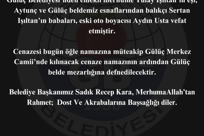 Vefat & Başsağlığı