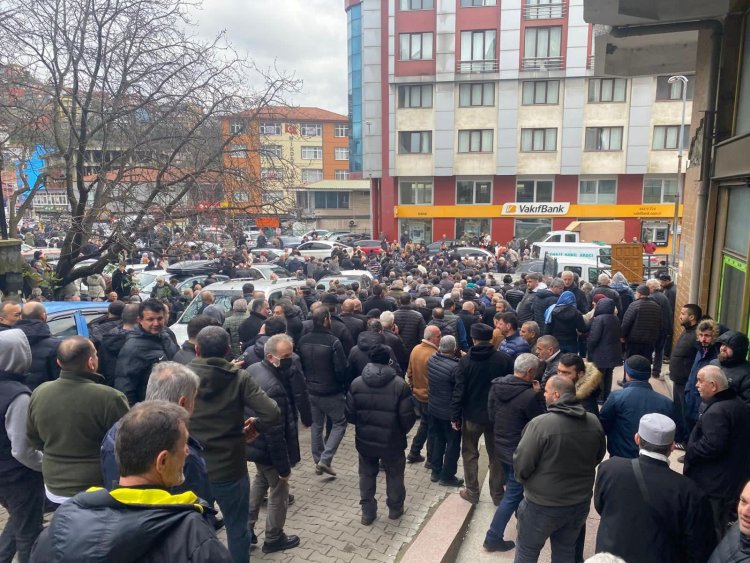 CENAZE MERASİMİNE KATILIM SAĞLADIK....