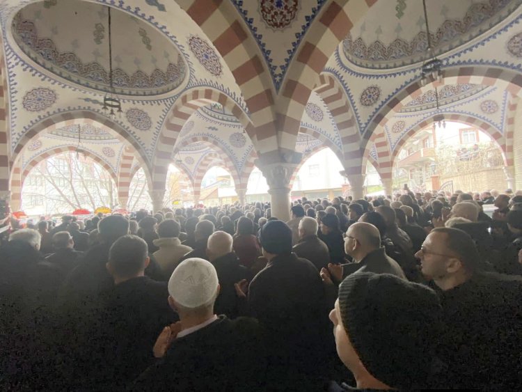 CENAZE MERASİMİNE KATILIM SAĞLADIK....
