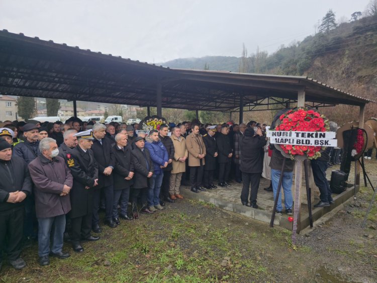 CENAZE MERASİMİNE KATILIM SAĞLADIK...