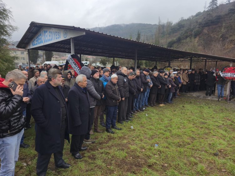 CENAZE MERASİMİNE KATILIM SAĞLADIK...