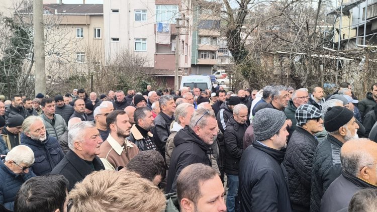 CENAZE TÖRENİNE KATILIM SAĞLADIK...