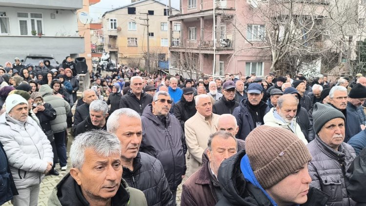 CENAZE TÖRENİNE KATILIM SAĞLADIK...