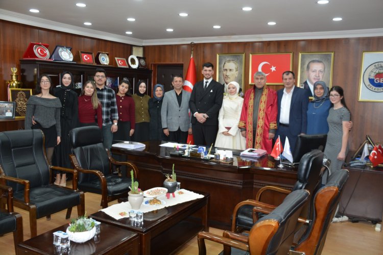 GENÇ ÇİFTİMİZE BİR ÖMÜR BOYU MUTLULUKLAR DİLERİZ...