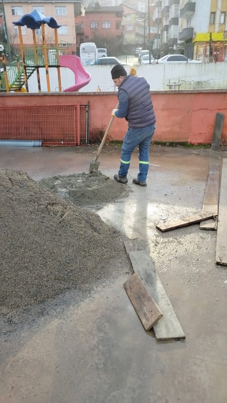 İVEDİLİKLE EKİPLERİMİZ MÜDAHALEDE BULUNDU...