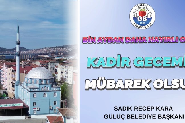 KADİR GECEMİZ MÜBAREK OLSUN