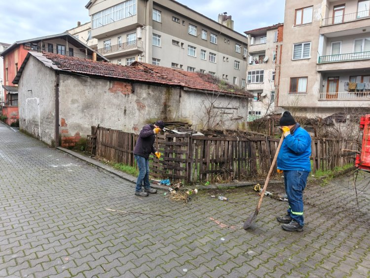 TEMİZLİK ÇALIŞMALARIMIZ ARALIKSIZ OLARAK DEVAM EDİYOR...