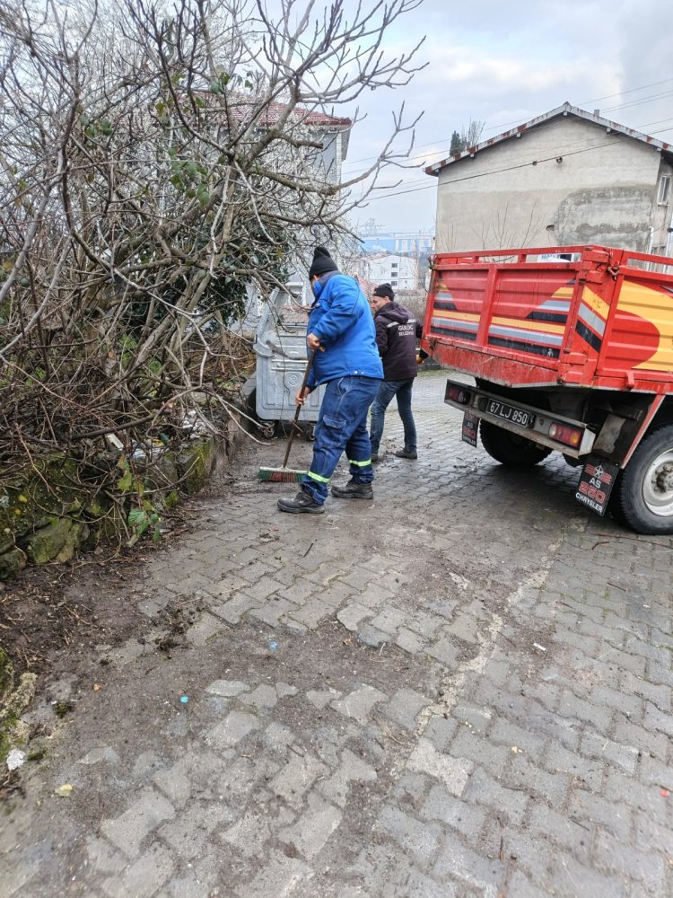 TEMİZLİK ÇALIŞMALARIMIZ ARALIKSIZ OLARAK DEVAM EDİYOR...
