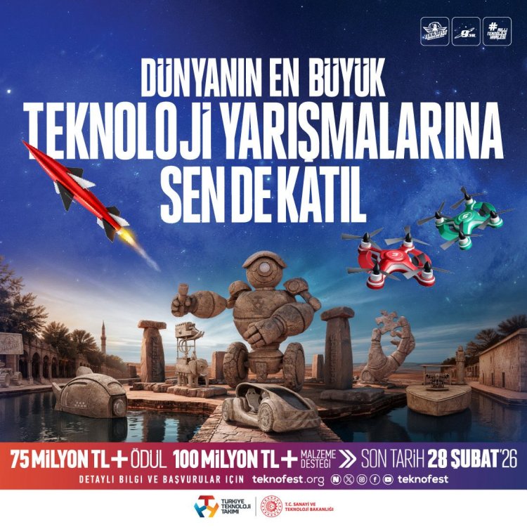 TEKNOFEST 2026 BAŞVURULARI BAŞLADI...