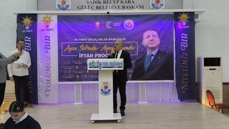 AK PARTİ GÜLÜÇ BELDE TEŞKİLATININ İFTAR PROGRAMINI GERÇEKLEŞTİRDİK...