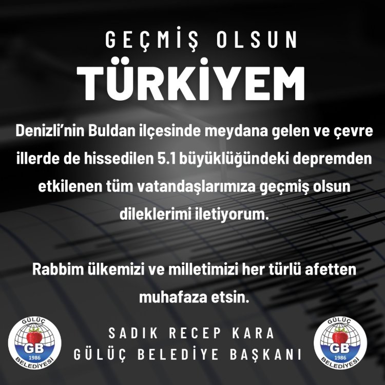 GEÇMİŞ OLSUN TÜRKİYEM...