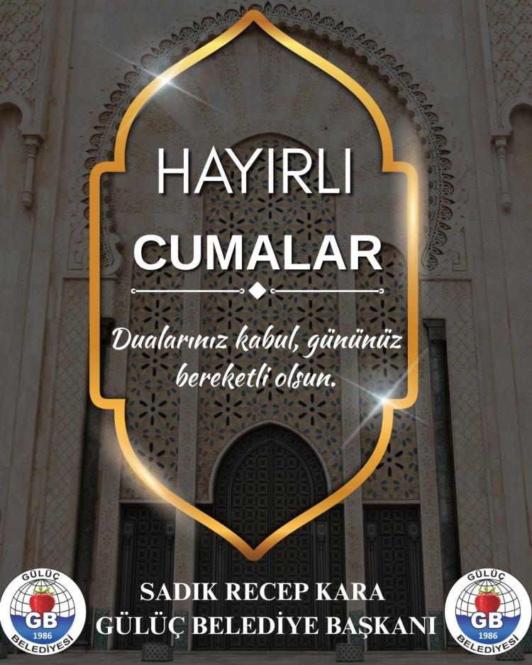 HAYIRLI CUMALAR...