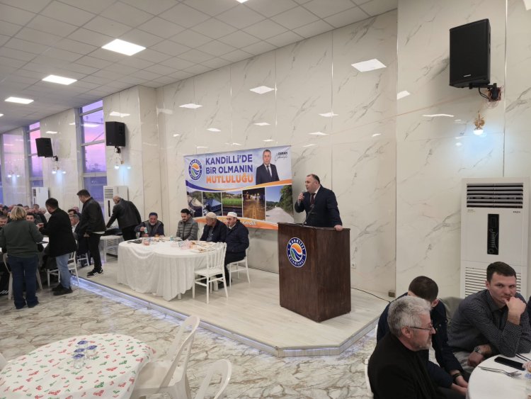 KANDİLLİ BELEDİYESİNİN DÜZENLEMİŞ OLDUĞU İFTAR PROGRAMINA KATILIM SAĞLADIK...