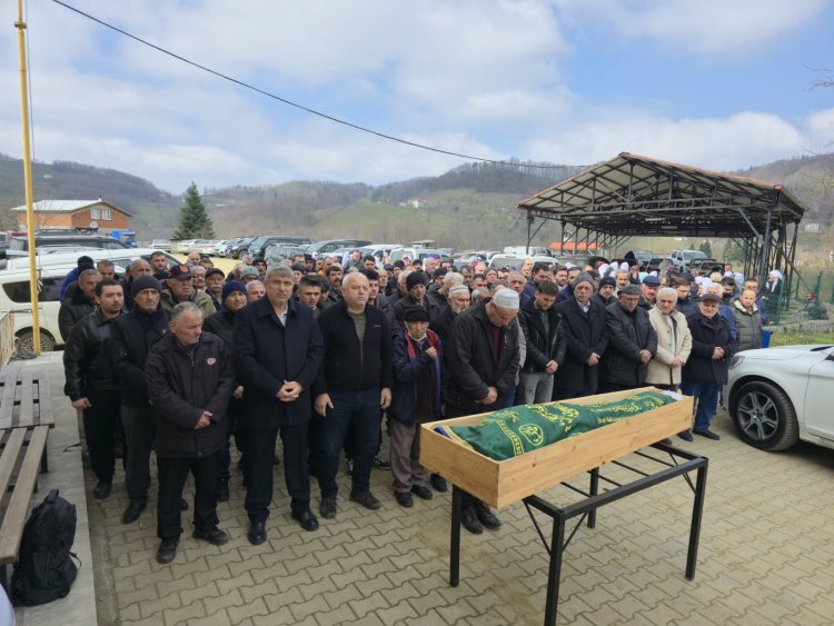 CENAZE MERASİMİNE KATILIM SAĞLADIK...