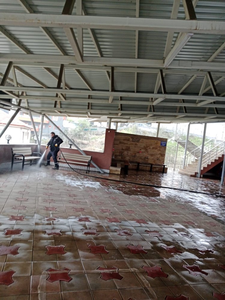 BELDEMİZDE TEMİZLİK ÇALIŞMALARI ARALIKSIZ OLARAK DEVAM EDİYOR...