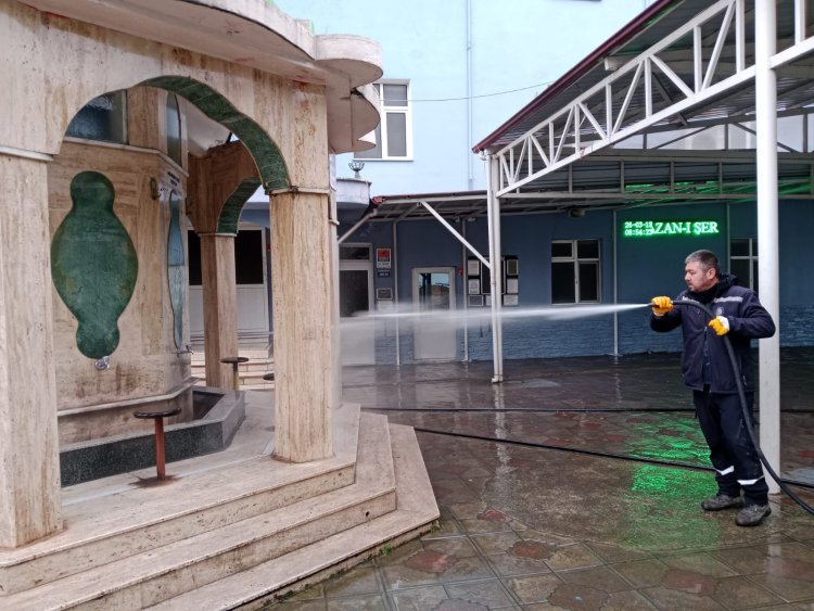 BELDEMİZDE TEMİZLİK ÇALIŞMALARI ARALIKSIZ OLARAK DEVAM EDİYOR...