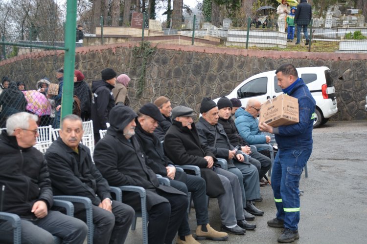 AREFE GÜNÜ KURAN-I KERİM VE MEVLİDİ ŞERİF PROGRAMI BELDE MEZARLIĞIMIZDA DÜZENLENDİ