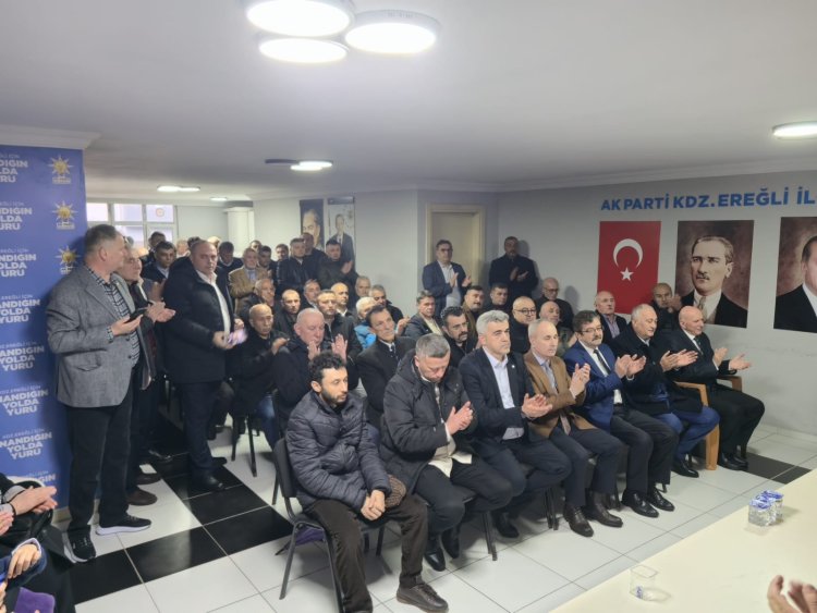 AK PARTİ KDZ EREĞLİ İLÇE TEŞKİLATI RAMAZAN BAYRAMI BAYRAMLAŞMA PROGRAMINA KATILIM SAĞLADIK...