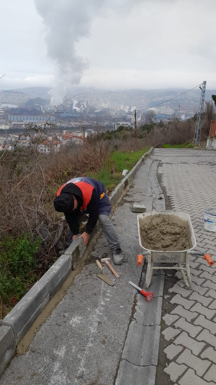 KİLİT PARKE TAŞ ÇALIŞMALARIMIZ ARALIKSIZ OLARAK DEVAM EDİYOR...