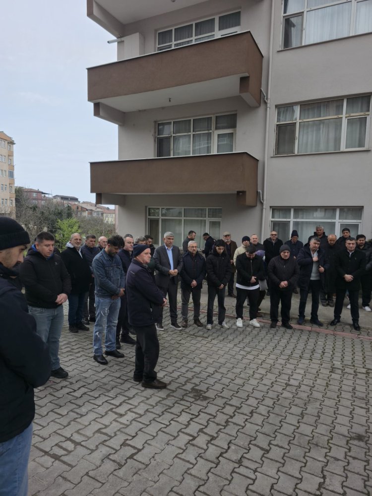 CENAZE MERASİMİNE KATILIM SAĞLADIK...