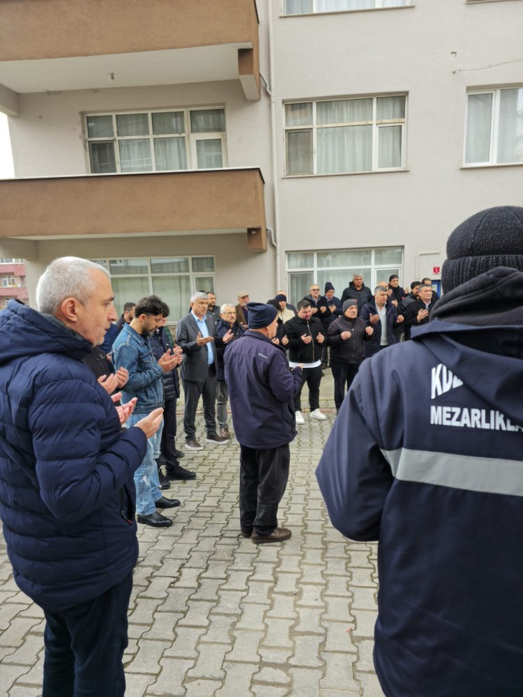 CENAZE MERASİMİNE KATILIM SAĞLADIK...
