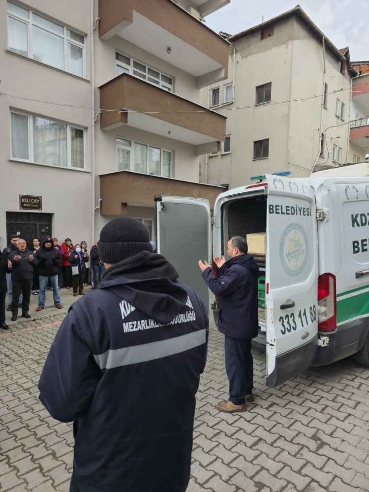 CENAZE MERASİMİNE KATILIM SAĞLADIK...