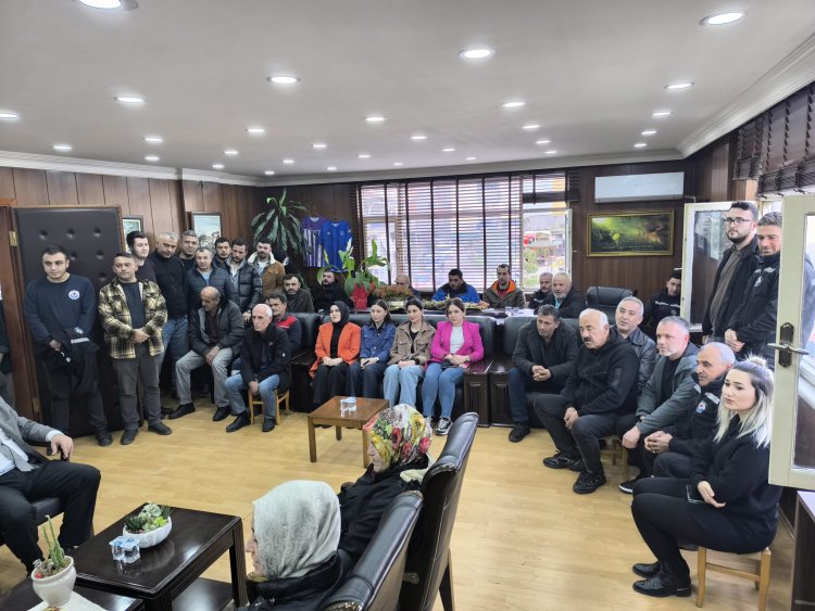 UMRE ZİYARETİ ÖNCESİ BELEDİYE BAŞKANIMIZ SADIK RECEP KARAYA ZİYARET...