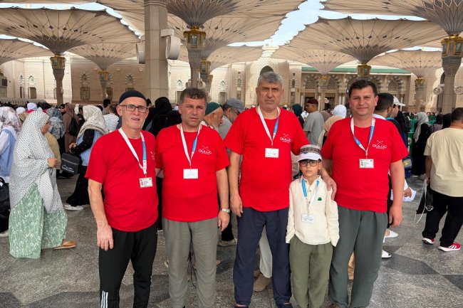 BELEDİYE BAŞKANIMIZ SADIK RECEP KARA UMRE ZİYARETİNDE...