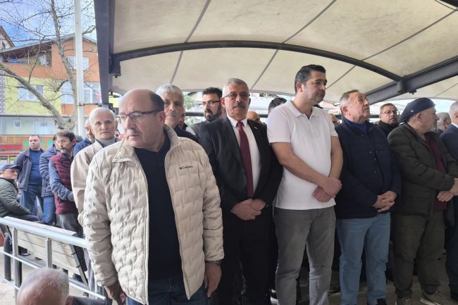 CENAZE MERASİMİNE KATILIM SAĞLADIK...