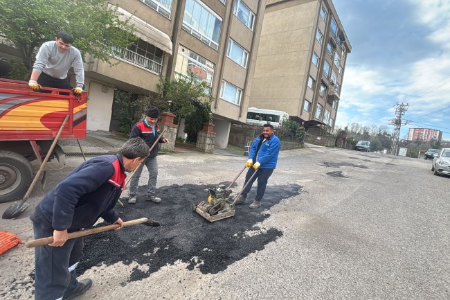 BELDEMİZDE ASFALT ÇALIŞMALARIMIZ DEVAM EDİYOR...